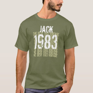 1983 Geboortejaar Beste  Camo Y014 1983 T-shirt