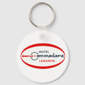 1983 Hotel Commodore logo Sleutelhanger (Voorkant)