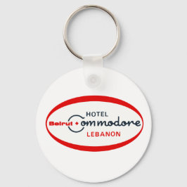 1983 Hotel Commodore logo Sleutelhanger