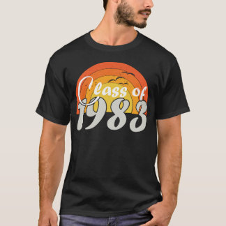 1983 Klasse van 83 Afstuderen Reünie 1983 College T-shirt