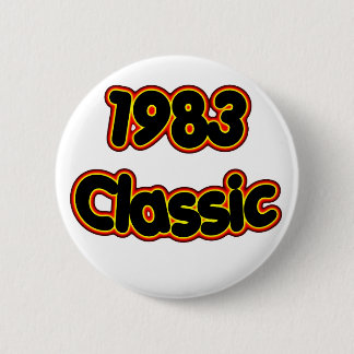 1983 Klassiek Ronde Button 5,7 Cm
