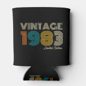  1983 Limited Edition 40th Birthday Blikjeskoeler (Achterkant)