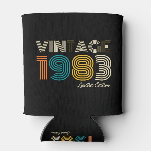  1983 Limited Edition 40th Birthday Blikjeskoeler (Achterkant)