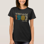  1983 Limited Edition 40th Birthday T-shirt (Voorkant)