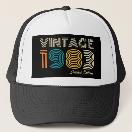 1983 Limited Edition 40th Birthday Trucker Pet (Voorkant)