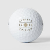 1983 Limited Edition 40th Verjaardag Golfballen (Voorkant)