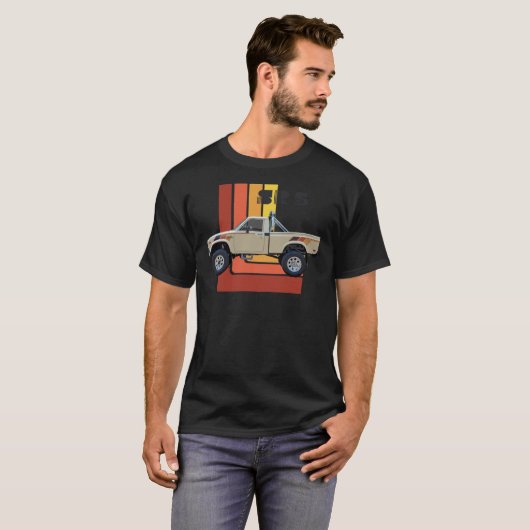 1983 SR5 4x4 Pickup Truck Classic T-Shirt (Voorkant volledig)