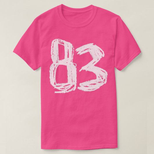 1983 T-SHIRT (Design voorkant)