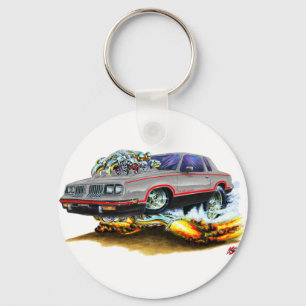 1984-88 Hurst Olds Grey-Black Car Sleutelhanger