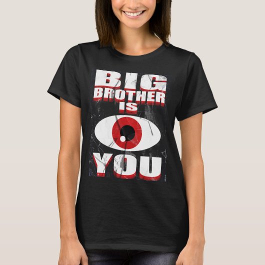 1984 Big Brother is Watching You Shirt ( Women's ) (Voorkant)