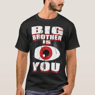 1984 Big Brother kijkt naar je T-shirt (heren)