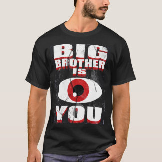 1984 Big Brother kijkt naar je T-shirt (heren)