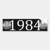 1984 BUMPERSTICKER (Voorkant)