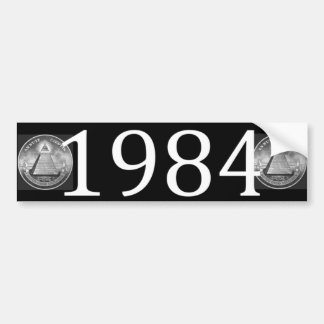 1984 BUMPERSTICKER