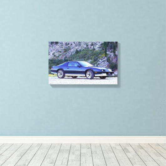 1984 Chevy Camaro Z28 Print (Insitu (Houten vloer))