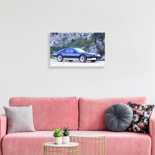 1984 Chevy Camaro Z28 Print (Insitu (Woonkamer))