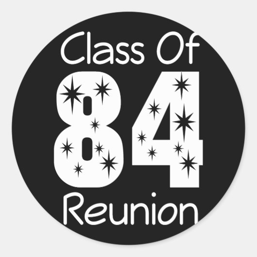 1984 Class Reunion Stickers (Voorkant)