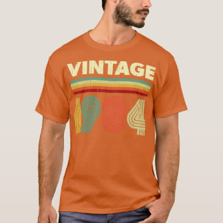 1984  draagvlak 37 jaar oud ontwerp t-shirt