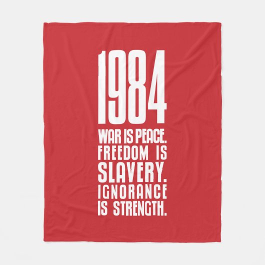 1984 FLEECE DEKEN (Voorkant)