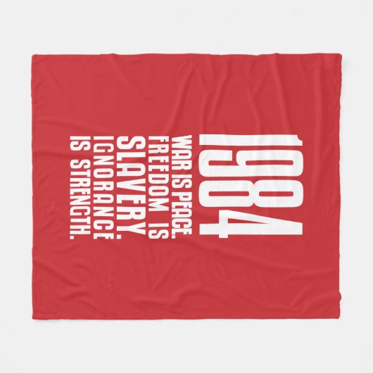 1984 FLEECE DEKEN (Voorkant (Horizontaal))