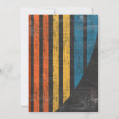 1984 Geboortejaar 40e Verjaardag Zonsondergang Re Kaart (Achterkant)