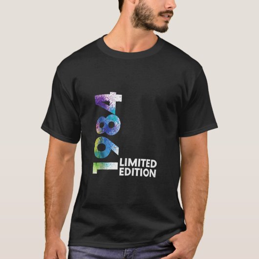  1984 Grappig 40 Jaar Oud Mannen Vrouwen 40e Bir T-shirt (Voorkant)