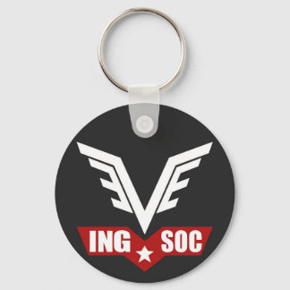 1984 INGSOC Partij Logo Sleutelhanger