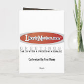 1984 Ingsoc- Wenskaart Kaart (Achterkant)