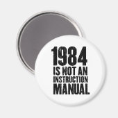 1984 is geen handleiding magneet (Voorkant / Achterkant)
