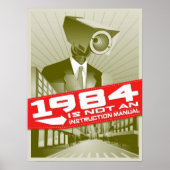 1984 is geen handleiding poster (Voorkant)