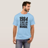 1984 is geen handleiding t-shirt (Voorkant volledig)