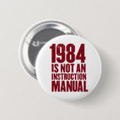 1984 is geen handmatige Button voor de instructie (Voorkant /achterkant)
