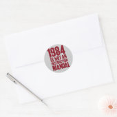 1984 is geen Sticker van een handleiding (Envelop)