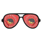 1984 Jaar van de Rat Aviator Zonnebril (Voorkant)