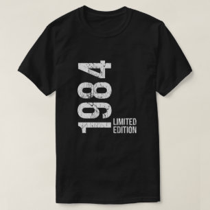 1984 Limited 42e Verjaardag Editie Vrouw 42 Jaar T-shirt