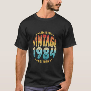 1984 Limited Edition 40 jaar oude Retro 40t T-shirt
