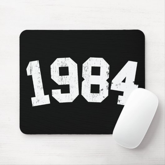 1984 Mousepad Muismat (Met muis)