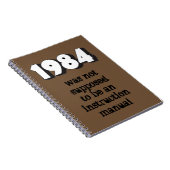 1984 NOTITIEBOEK (Rechterzijde)