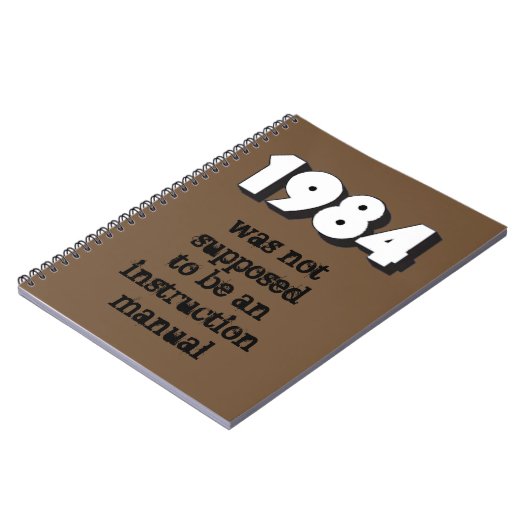 1984 NOTITIEBOEK (Linkerzijde)