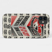1984 Orwell INGSOC Propaganda Case-Mate iPhone Case (Achterkant (horizontaal))