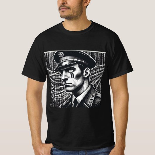 1984 Orwellian Oversight T-shirt (Voorkant)