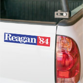 1984 Reagan Herverkiezing Bumpersticker (Op Truck)