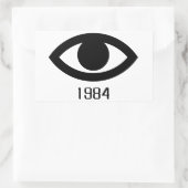 1984 RECHTHOEKIGE STICKER (Tas)
