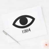 1984 RECHTHOEKIGE STICKER (Envelop)