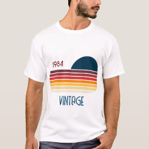  1984 Retro Stripe Sun T-shirt