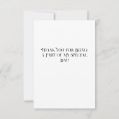 1984 Retro Televisie 40e Verjaardag Bedankkaart (Achterkant)