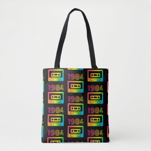 1984 Retro Tote Bag (Voorkant)
