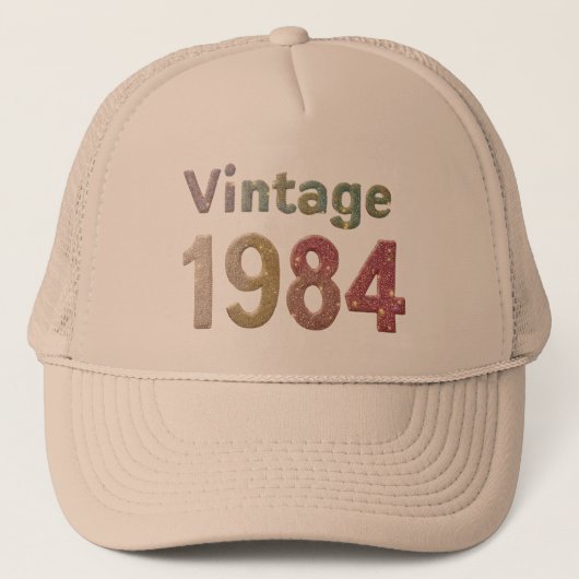  1984 Sparkle Pet: schitterende herinneringen Trucker Pet (Voorkant)