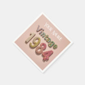 1984 Sparkle servet: schitterende herinneringen Servet (Hoek)