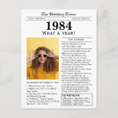 1984 Verjaardag briefkaart (Voorkant)